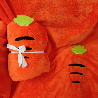 Bộ 3 món gối tựa lưng + gối bụng mèo + mền ngủ văn phòng cao cấp A - giao ngẫu nhiên