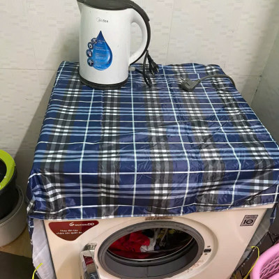 Áo che máy giặt cửa ngang (trước) cho máy từ 6 - 15 kg ,vải dù siêu bền tiện lợi , chống thấm nước , bảo vệ máy giặt dưới mọi thời tiết  giao màu ngẫu nhiên