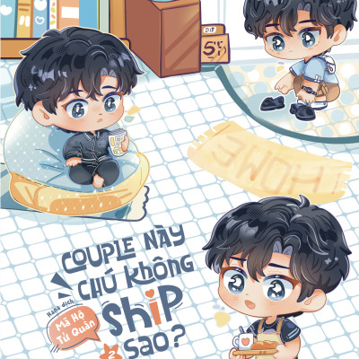 Sách - Couple Này Chú Không Ship Sao - Tập 2 - Tặng Kèm Sticker Tem