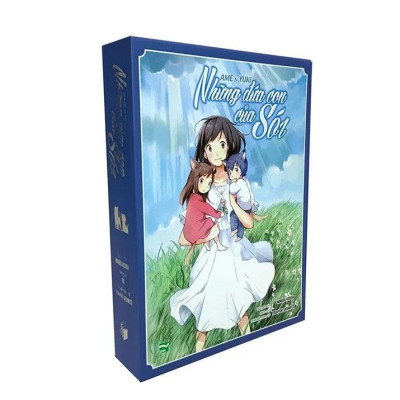 Sách - Boxset Manga - Ame Và Yuki - Những Đứa Con Của Sói - Tập 1 + Tập 2 + Tập 3 (Hộp 3 Tập) (Tái Bản 2025)