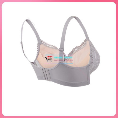 Áo lót không gọng, cup B, Anny T10 , Áo ngực cao cấp đệm dày, ren mềm mại
