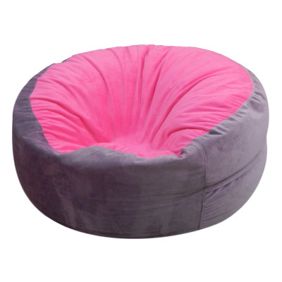 Ghế Lười Hình Trụ Phú Mỹ GH-HTRU-HOXA-120 (Hồng Xám)