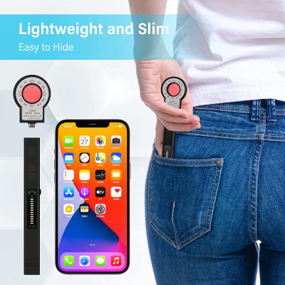 Máy Dò Phát Hiện Theo Dõi Camera, GPS, Định Vị Detector SF18 - Hàng Nhập Khẩu