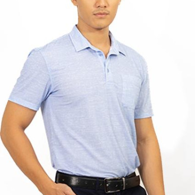 Áo Polo nam Novelty cổ sơ mi  có túi NATMMNMCLR191114N