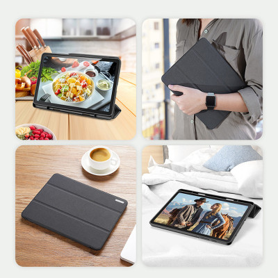 Bao da dành cho Samsung Galaxy Tab S6 Lite P610/P615 DUX DUCIS Smartcover - Hàng nhập khẩu 