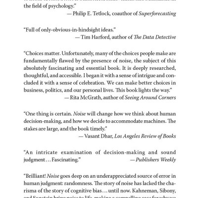 Sách ngoại văn: Noise: A Flaw In Human Judgment