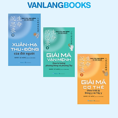Sách - Combo 3 Quyển - Đạo Của Sinh Mệnh Và Đời Người - Vanlangbooks