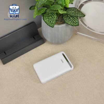 Sạc dự phòng từ tính hàng chính hãng WiWU Magnetic Powerbank 10.000mAh Wi-P043: Sạc không dây 15W, chân đỡ tích hợp