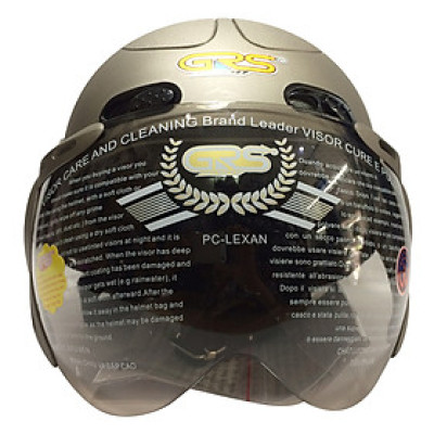 Mũ Bảo Hiểm GRS A102K - Ghi Nhám Line Ghi