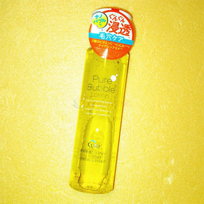 Nước hoa hồng Cure Pure Bubble Lotion (190ml) - Hàng chính hãng