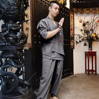 ĐỒ LAM ĐI CHÙA SET ĐỒ LAM s2