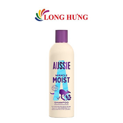 Dầu gội dưỡng ẩm Aussie Miracle Shampoo Moist (300ml) - Hàng chính hãng