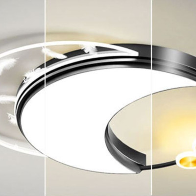 Đèn trần MONSKY BEATRIX hiện đại trang trí nội thất cao cấp 3 chế độ ánh sáng có khiển từ xa