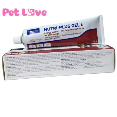 Nutri plus Gel - dinh dưỡng cao cấp cho chó mèo yếu và còi cọc 