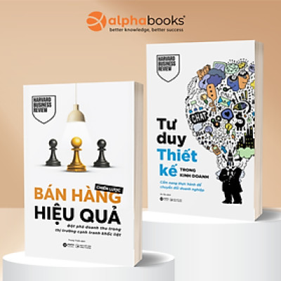 Combo Đổi Mới Tư Duy - Đột Phá Kinh Doanh: Tư Duy Thiết Kế Trong Kinh Doanh + Chiến Lược Bán Hàng Hiệu Quả
