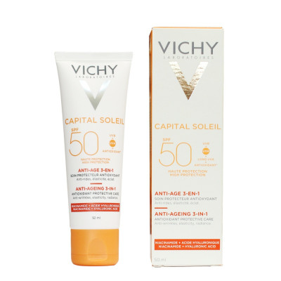 Kem Chống Nắng Chống Lão Hoá Vichy Ideal Soleil Anti Age SPF50+ MB055000 (50ml)