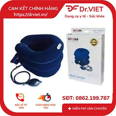 Đai hơi cổ Lucass NC-9 chính hãng hỗ trợ đau mỏi thoát vị cổ-Giúp giảm bớt áp lực của xương sống, đĩa đệm, dây thần kinh
