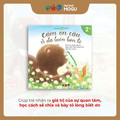 Truyện Ehon bé 3-4-5 tuổi - Bộ 4 cuốn Em bé với lòng biết ơn 