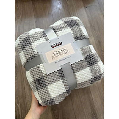 Chăn lông thỏ Queen LIDACO siêu giữ ấm khổ rộng 2mx2m3