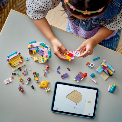 LEGO FRIENDS 42649 Đồ Chơi Lắp Ráp Cửa Hàng Kẹo Ngọt Thành Phố Heartlake (376 Chi Tiết)