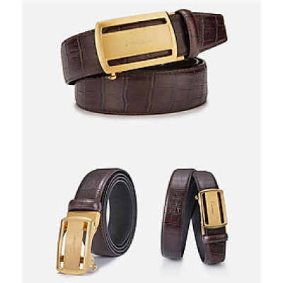 Ciartuar Dây Thắt Lưng Tự Động Cao Cấp BH158 - Da Bò Sang Trọng & Khóa Hợp Kim Bền Bỉ