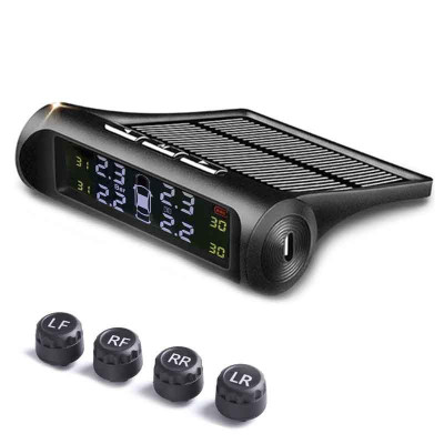 Cảm Biến Áp Suất Lốp Ô Tô TPMS Van Ngoài Màn Hình Rời Năng Lượng Mặt Trời