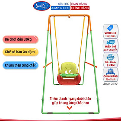 Xích Đu Cho Bé JUMPER KIDS KG102 Bộ Cao Cấp Có Thêm Chân Ngang Xích Đu Trong Nhà Cho Trẻ Em