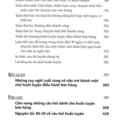 Coaching Salespeople Into Sales Champions - Huấn Luyện Nhân Viên Bán Hàng Trở Thành Nhà Vô Địch Bán Hàng 