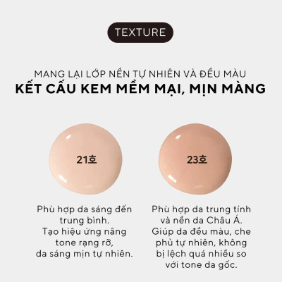 PHẤN NƯỚC TRANG ĐIỂM – DABO TOTAL SOLUTION BB CUSHION SPF50+ PA++++ #23 NUDE BEIGE và #21 PALE IVORY