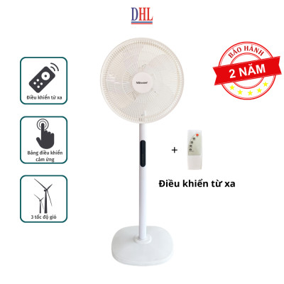 Quạt lửng Mitomo FCE-60AE có điều khiển từ xa, hẹn giờ, màn hình LCD với 3 chế độ gió hàng chính hãng- Bảo hành 2 năm