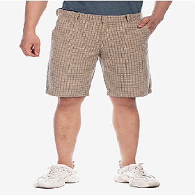 Quần Short Khaki nam Novelty caro NSKMINNCTR1814090