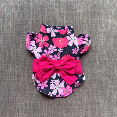 VÁY HOA KIỂU NHẬT BẢN SANG TRỌNG TỪ TỪ 0.5-8KG DÀNH CHO CHÓ MÈO