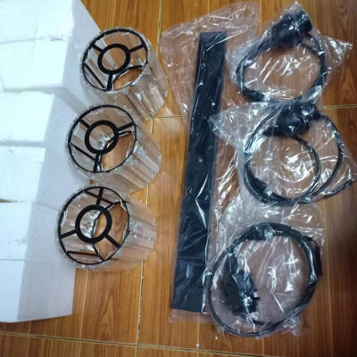 Đèn thả MINA pha lê trang trí hiện đại - kèm bóng LED và đế ốp trần