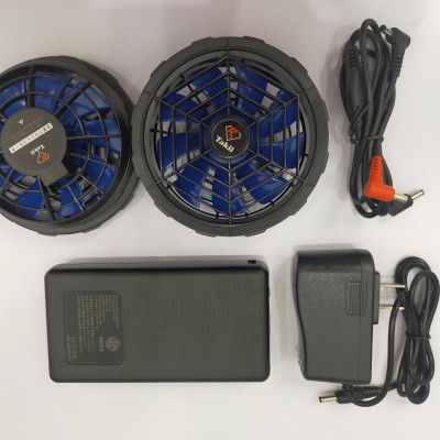 Bộ Phụ Kiện Áo Điều Hòa DOKY Nhật Bản Cao Cấp, Thời Gian Chạy 17-20 Tiếng, PIN Dung Lượng Cao 30.000mAh Quạt 12V Không Chổi Than, BH 12 Tháng