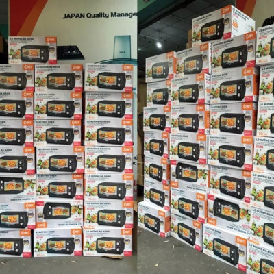 Lò Nướng Điện Đa Năng Comet CM6510 (10L) - Đen - Hàng Chính Hãng