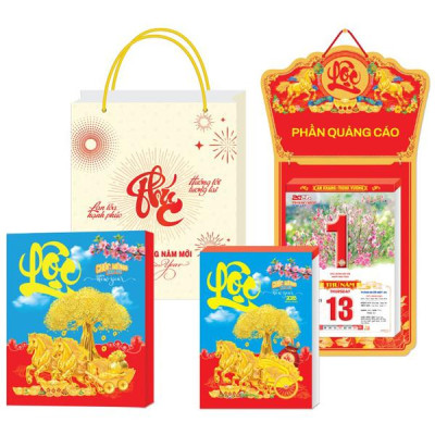 Lịch Bloc Siêu Cực Đại 2026 - Rạng Rỡ Việt Nam - Mở Cửa Tương Lai - Đại Việt Á DVA03B - Chữ Lộc