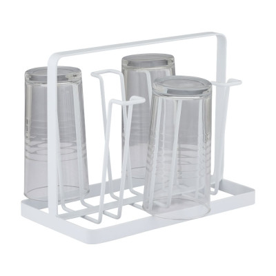 Giá Đỡ Ly Kim Loại DONTE Màu Trắng W23.3xD18.9xH18.5 Cm|Index Living Mall|Nội Thất Thái Lan