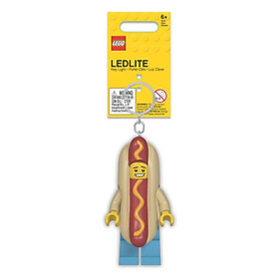 LEGO LICENSED KE119H Móc Khóa Có Đèn LEGO Minifigures - Hot Dog Man