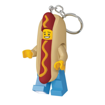 LEGO LICENSED KE119H Móc Khóa Có Đèn LEGO Minifigures - Hot Dog Man