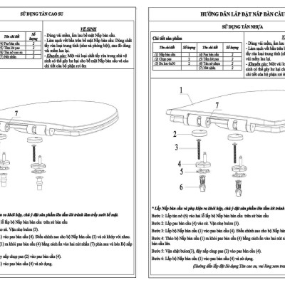 NẮP BÀN CẦU RƠI ÊM HA-41