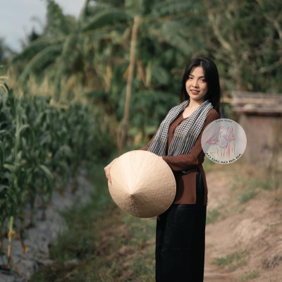 BIGSIZE bà ba lụa nâu - Có bộ bà ba Bigsize- may sỉ bà ba toàn quốc - May bộ bà ba theo yêu cầu