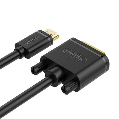 Cáp HDMI to DVI 24+1 - 10m Unitek Y-C222E - HÀNG CHÍNH HÃNG