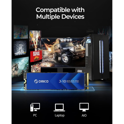 Ổ cứng SSD Orico PCIe Gen3x4 M2 NVMe 256GB - Hàng Chính Hãng