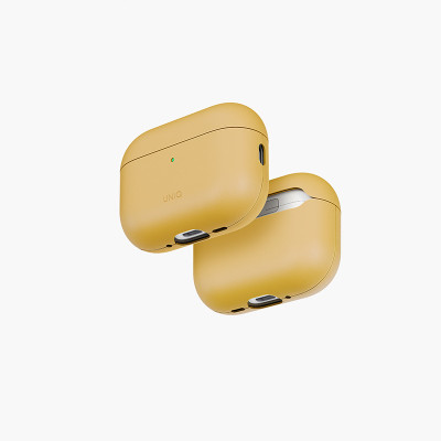 Ốp Bảo Vệ UNIQ LYDEN VEX Cho Apple Airpods Pro 3 Da Nhân Tạo Cao Cấp Hỗ Trợ Sạc Có Dây Tương Thích Sạc Không Dây Hàng Chính Hãng