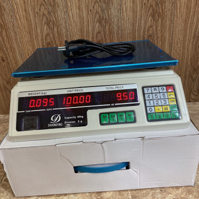 Cân tính tiền tối đa 40kg điện tử  cao cấp xuất Hàn, cân tính tiền, cân điện tử