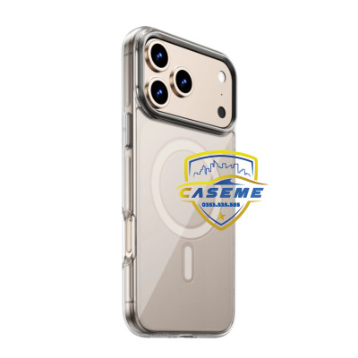 Ốp lưng WI WU Invisible Ultra YXK-208 cho iPhone Air, iPhone 17, iPhone 17 Pro, iPhone 17 Pro Max – Trong suốt, chống sốc, hỗ trợ sạc từ tính - Hàng Chính Hãng