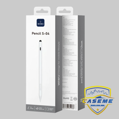 Bút cảm ứng Wi WU Pencil S-04 cao cấp đa năng - Hàng chính hãng