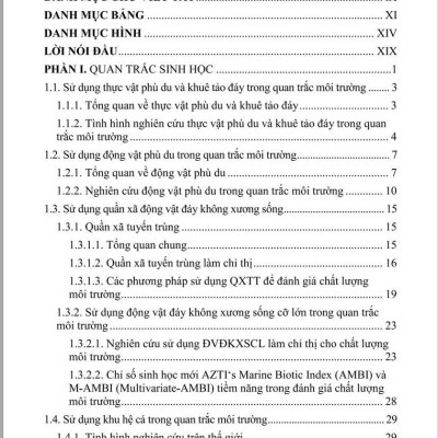 Quan Trắc Sinh Học Phục Vụ Quản Lý Môi Trường Nước - Nghiên cứu điển hình tỉnh Bến Tre