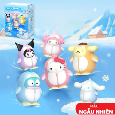 Đồ Chơi Mô Hình Hộp Mù Sanrio Characters - Penguin Parade - Moetch MT18 (Sản Phẩm Bên Trong Là Ngẫu Nhiên)