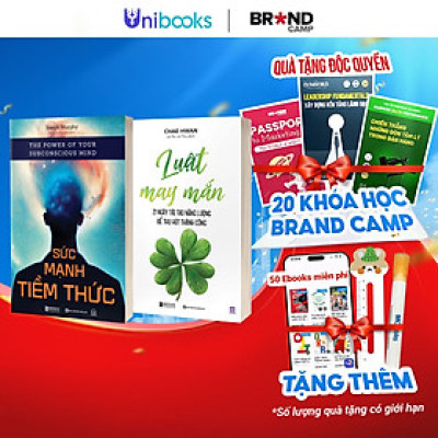 Sách - Combo Sức Mạnh Tiềm Thức và Luật May Mắn - Bizbooks